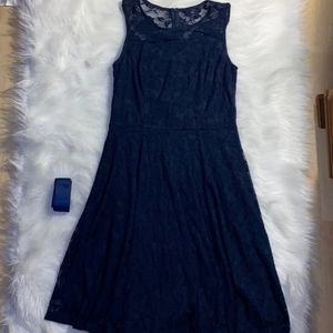 Blue Lace Dress
